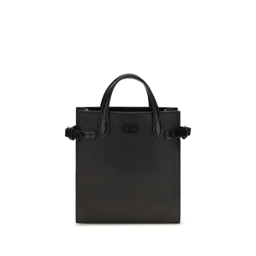 Valentino Garavani Men Small Antibes Grainy Leather Handbag